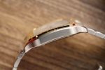 Cartier Santos Two Tone Yellow Gold White Dial Large Model Best Replica BVF 39.8mm - Image 6