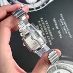 Cartier Santos Two Tone Yellow Gold White Dial Medium Model Best Replica BVF 35.1mm - Image 8