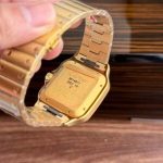 Cartier Santos WGSA0029 Yellow Gold White Dial Large Model Best Replica BVF 39.8mm - Image 14