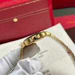 Cartier Santos WGSA0030 Yellow Gold White Dial Medium Model Best Replica BVF 35.1mm - Image 18