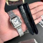 Cartier Santos WSSA0029 White Dial Medium Model Best Replica BVF 35.1mm - Image 10