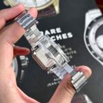 Cartier Santos WSSA0029 White Dial Medium Model Best Replica BVF 35.1mm - Image 17