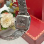 Cartier Santos WSSA0063 Blue Dial Medium Model Best Quality Replica BVF 35.1mm - Image 6