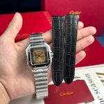Cartier Santos WSSA0064 Brown Dial Large Model Best Replica BVF 39.8mm - Image 9