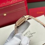 Cartier Santos de Cartier Rose Gold White Dial Medium Model Best Replica BVF 35.1mm - Image 17