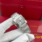 Cartier Tank Francaise WSTA0065 Small Model Ladies Silver Sunray Dial Replica 25.7 x 21.2mm - Image 10