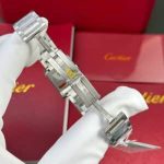 Cartier Tank Francaise WSTA0065 Small Model Ladies Silver Sunray Dial Replica 25.7 x 21.2mm - Image 15
