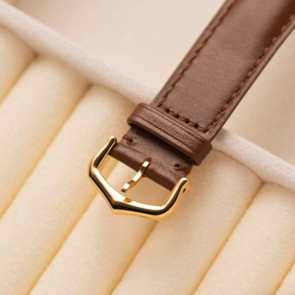 Cartier Tank Louis W1529756 Yellow Gold Leather Replica AF 33.7mm x 25.5mm - Image 7