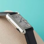 Cartier Tank Must W4TA0031 Ladies Small Model Diamond Bezel Replica 29.5 mm x 22 mm - Image 4