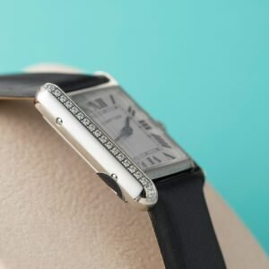 Cartier Tank Must W4TA0031 Ladies Small Model Diamond Bezel Replica 29.5 mm x 22 mm - Image 11