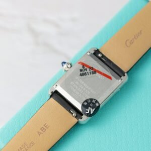Cartier Tank Must W4TA0031 Ladies Small Model Diamond Bezel Replica 29.5 mm x 22 mm - Image 13