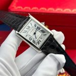Cartier Tank Must WSTA0040 Extra Large Silver Dial Best Replica AF 31mm x 41mm - Image 9