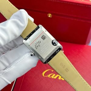 Cartier Tank Must WSTA0040 Extra Large Silver Dial Best Replica AF 31mm x 41mm - Image 12
