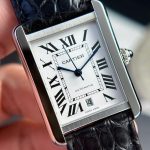 Cartier Tank Solo Extra Large White Dial Leather Strap Best Replica AF 31mm x 41mm - Image 6