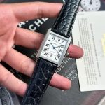 Cartier Tank Solo Extra Large White Dial Leather Strap Best Replica AF 31mm x 41mm - Image 14