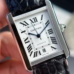 Cartier Tank Solo Extra Large White Dial Leather Strap Best Replica AF 31mm x 41mm - Image 15