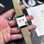 Cartier Tank Solo Extra Large White Dial Leather Strap Best Replica AF 31mm x 41mm - Image 18