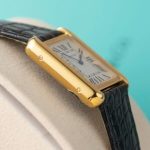 Cartier Tank Solo W5200002 Yellow Gold Ladies Small Model Leather Replica 31 x 24mm - Image 10