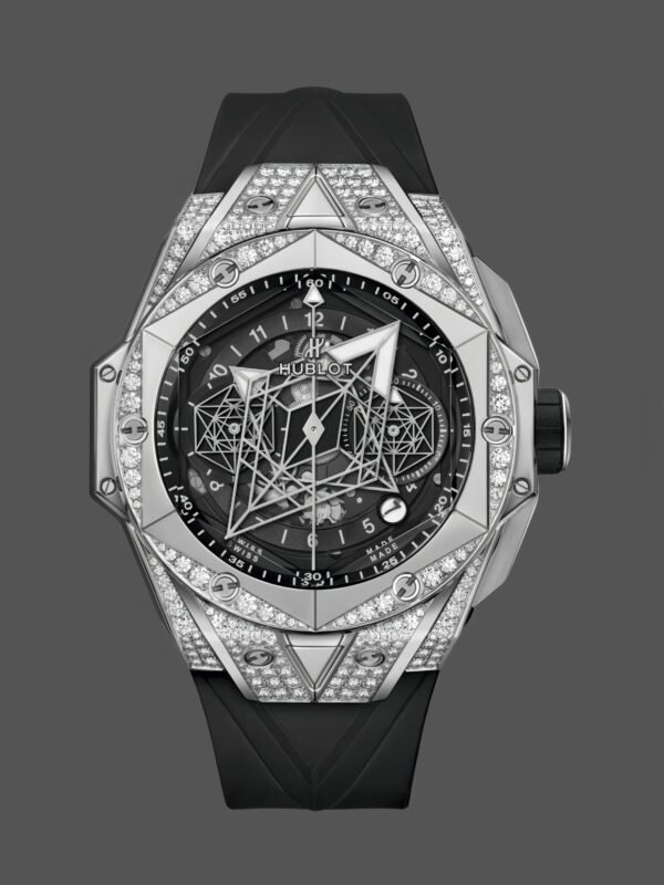 418.NX.1107.RX.1604.MXM20 Hublot Big Bang Sang Bleu II Titanium Pave - Image 1