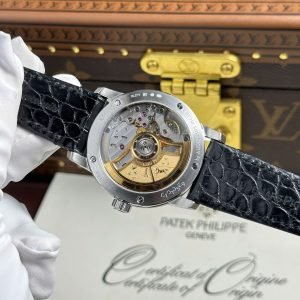 Audemars Piguet Code 11.59 15210BC Black Dial Leather Strap 1:1 Best Replica APSF 41mm - Image 9