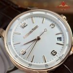 Audemars Piguet Code 11.59 Automatic 15210OR White Dial Leather Strap 1:1 Best Replica APSF 41mm - Image 7