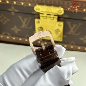 Audemars Piguet Code 11.59 Automatic 15210OR White Dial Leather Strap 1:1 Best Replica APSF 41mm - Image 12