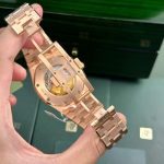Audemars Piguet Royal Oak 15400OR Black Dial 18K Gold Wrapped Best Replica Watch ZF 41mm - Image 9