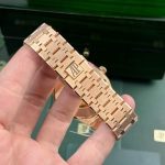 Audemars Piguet Royal Oak 15400OR Black Dial 18K Gold Wrapped Best Replica Watch ZF 41mm - Image 10