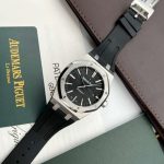 Audemars Piguet Royal Oak 15400ST Rubber Strap Black Dial Best Replica APS Factory 41mm - Image 3