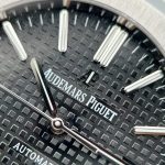 Audemars Piguet Royal Oak 15400ST Rubber Strap Black Dial Best Replica APS Factory 41mm - Image 4