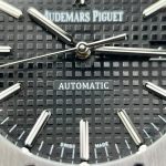 Audemars Piguet Royal Oak 15400ST Rubber Strap Black Dial Best Replica APS Factory 41mm - Image 6
