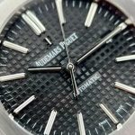 Audemars Piguet Royal Oak 15400ST Rubber Strap Black Dial Best Replica APS Factory 41mm - Image 15