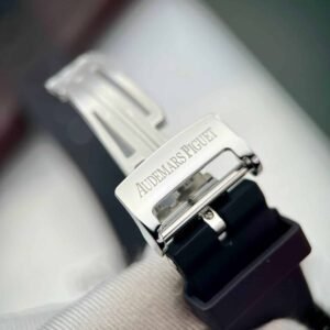 Audemars Piguet Royal Oak 15400ST Rubber Strap Black Dial Best Replica APS Factory 41mm - Image 20