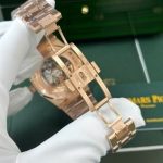 Audemars Piguet Royal Oak 15407OR Openworked Skeleton Dial Rose Gold 1:1 Best Replica THB 41mm - Image 11