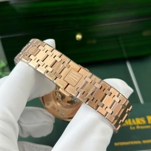 Audemars Piguet Royal Oak 15407OR Openworked Skeleton Dial Rose Gold 1:1 Best Replica THB 41mm - Image 12