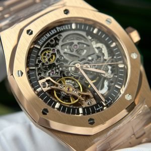 Audemars Piguet Royal Oak 15407OR Openworked Skeleton Dial Rose Gold 1:1 Best Replica THB 41mm - Image 7
