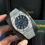 Audemars Piguet Royal Oak 15410BC Frosted Gold Blue Dial Best Replica APSF 41mm - Image 13