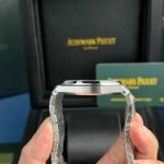 Audemars Piguet Royal Oak 15410BC Frosted Gold Blue Dial Best Replica APSF 41mm - Image 18
