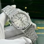 Audemars Piguet Royal Oak 15410BC Frosted Gold White Dial 1:1 Copy Best Replica APSF 41mm - Image 3