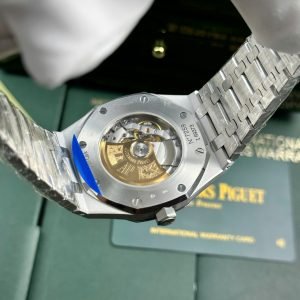 Audemars Piguet Royal Oak 15410BC Frosted Gold White Dial 1:1 Copy Best Replica APSF 41mm - Image 7