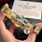 Audemars Piguet Royal Oak 15450BA Yellow Gold White Dial Replica IP Factory 37mm - Image 17