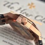 Audemars Piguet Royal Oak 15450OR Rose Gold Black Dial Leather IP Factory 37mm - Image 16
