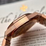 Audemars Piguet Royal Oak 15450OR Rose Gold White Dial Replica IP Factory 41mm - Image 6