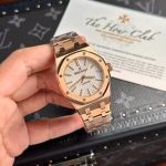 Audemars Piguet Royal Oak 15450OR Rose Gold White Dial Replica IP Factory 41mm - Image 11
