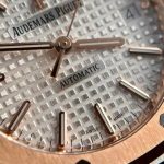 Audemars Piguet Royal Oak 15450OR Rose Gold White Dial Replica IP Factory 41mm - Image 13