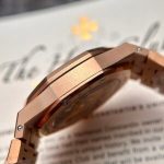 Audemars Piguet Royal Oak 15450OR Rose Gold White Dial Replica IP Factory 41mm - Image 15