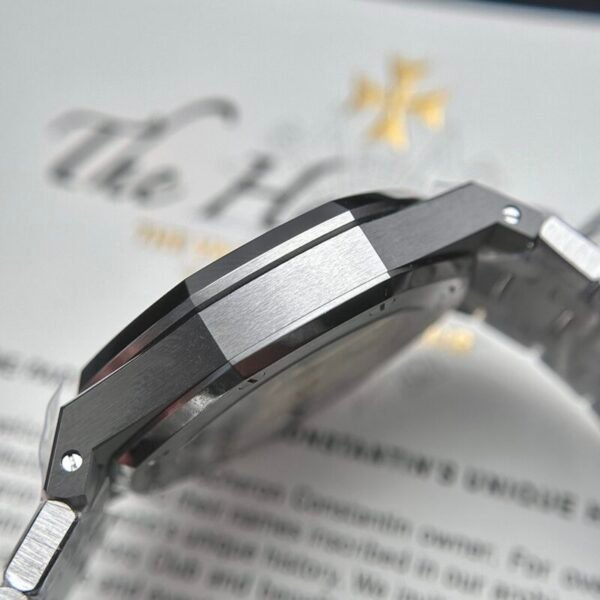 Audemars Piguet Royal Oak 15450ST Blue Dial Steel Bracelet Top Quality Replica APS Factory 37mm - Image 6
