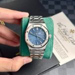 Audemars Piguet Royal Oak 15450ST Blue Dial Steel Bracelet Top Quality Replica APS Factory 37mm - Image 10