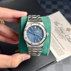 Audemars Piguet Royal Oak 15450ST Blue Dial Steel Bracelet Top Quality Replica APS Factory 37mm - Image 10