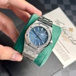Audemars Piguet Royal Oak 15450ST Blue Dial Steel Bracelet Top Quality Replica APS Factory 37mm - Image 12
